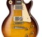 GIBSON CUSTOM '59 Les Paul Standard Dark Bourbon Fade Gloss NH электрогитара, цвет санберст, в комплекте кейс - фото 94180