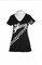 GIBSON LOGO WOMEN'S V NECK X LARGE женская футболка с логотипом Gibson, размер XL, цвет чёрный - фото 95002