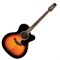 TAKAMINE PRO SERIES 6 P6JC BSB электроакустическая гитара типа JUMBO CUTAWAY с кейсом, цвет санбёрст - фото 95685