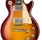 GIBSON CUSTOM '60 Les Paul Standard Vintage Cherry Sunburst Gloss NH электрогитара, цвет санберст, в комплекте кейс - фото 95737