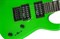 JACKSON JS1X DK, Minion, AH FB - NGR Электрогитара мини Dinky, цвет зеленый - фото 95861