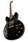 GIBSON 2019 ES-335 Dot inlay, Graphite Metallic гитара полуакустическая, цвет черный металлик в комплекте ке - фото 96113