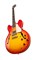 GIBSON 2019 ES-335 Figured, Heritage Cherry гитара полуакустическая, цвет красный в комплекте кейс - фото 96220