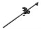 K&M 25800-311-55 настольный металлический микрофонный держатель на струбцине (0-48мм), 560-1020 мм, вращение 360гр, цвет черный - фото 96654